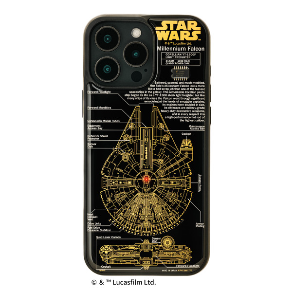 FLASH Millennium FALCON iPhoneケース