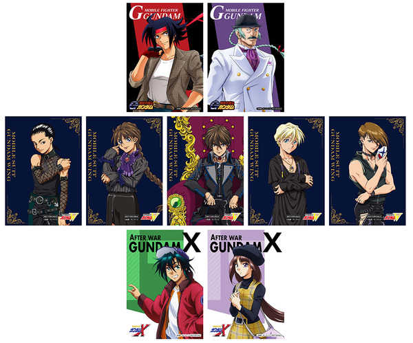 「ガンダムGWX 30周年プロジェクト アニメイトフェア」特典：ブロマイド（全9種）
