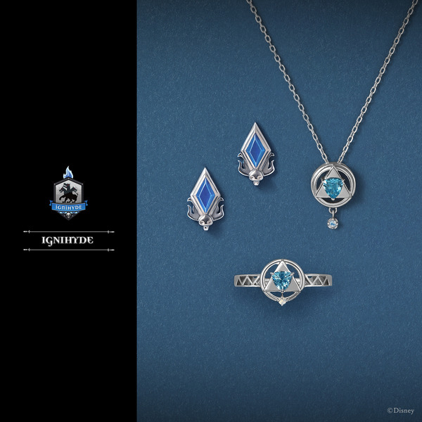 TUfave『ディズニー ツイステッドワンダーランド』コレクションジュエリー「イグニハイド寮」（C）Disney