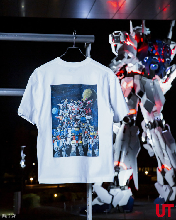 『機動戦士ガンダム』45周年を記念したTシャツコレクション、UTより登場（C）創通・サンライズ