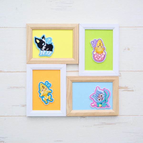 THE★JOJO WORLD刺繍ステッカー(全4種)価格：各990円