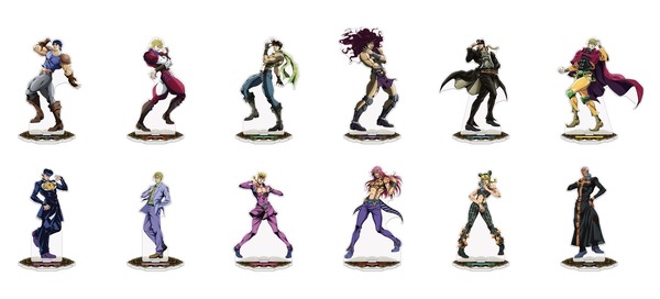 THE★JOJO WORLD アクリルスタンド（螺旋階段）(全12種)価格：各1,800円