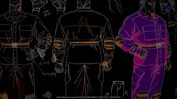 TVアニメ『攻殻機動隊 THE GHOST IN THE SHELL』特報第2弾 場面カット（C）2026 Shirow Masamune/KODANSHA/THE GHOST IN THE SHELL COMMITTEE