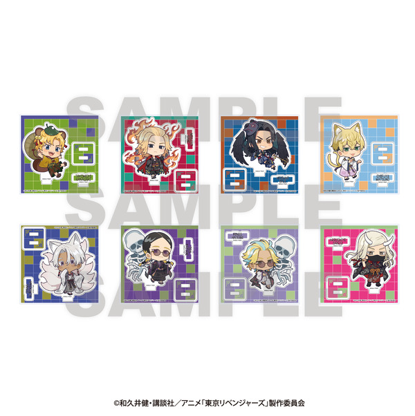 TVアニメ『東京リベンジャーズ』～百鬼夜行collection～がアニメガ×ソフマップで先行販売。「トレーディングミニキャラアクリルスタンド」（C）和久井健・講談社／アニメ「東京リベンジャーズ」製作委員会