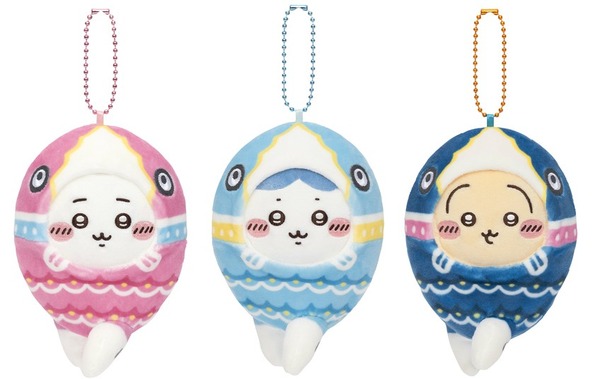 『ちいかわ』「こいのぼりなマスコット」（C）nagano / chiikawa committee