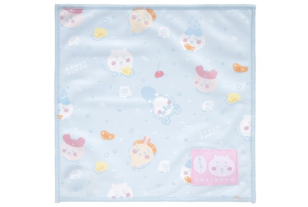 『ちいかわ』「ひんやりハンカチ （フルーツポンチ）」（C）nagano / chiikawa committee