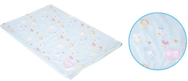 『ちいかわ』「ひんやりシングルサイズブランケット（フルーツポンチ）」（C）nagano / chiikawa committee