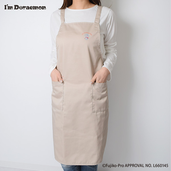 I'm Doraemonシリーズ「エプロン」（C）Fujiko-Pro APPROVAL NO.L647435