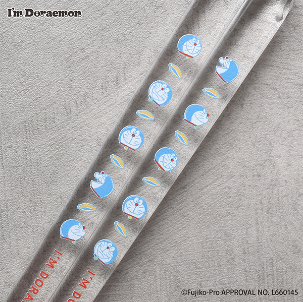 I'm Doraemonシリーズ「クリア箸 」（C）Fujiko-Pro APPROVAL NO.L647435