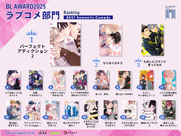 ラブコメ部門受賞作一覧