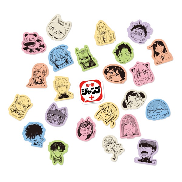 「少年ジャンプ＋」フレークステッカー（ジャンプ＋パーティセット）