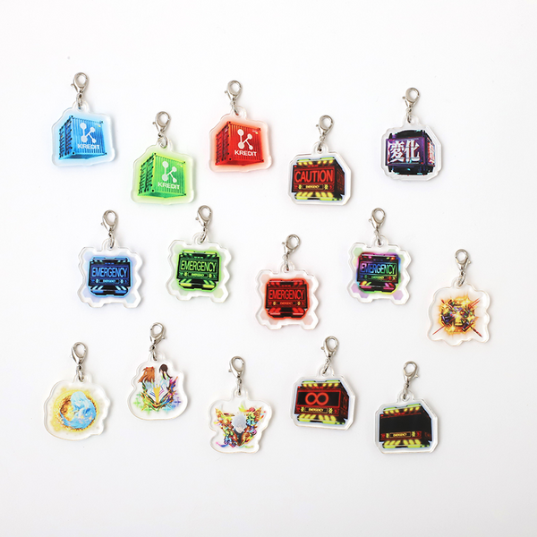 『ぱちんこ シン・エヴァンゲリオン』グッズ「アクリルチャームコレクション／保留」（C）カラー