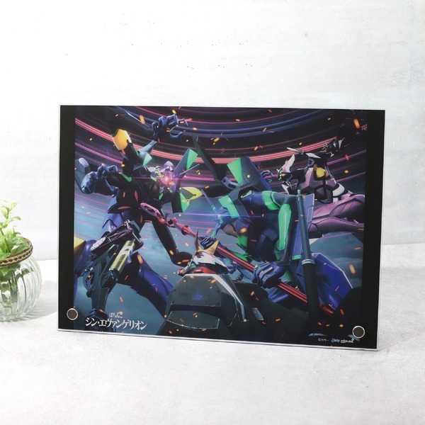 『ぱちんこ シン・エヴァンゲリオン』グッズ「アクリルパネル」（C）カラー
