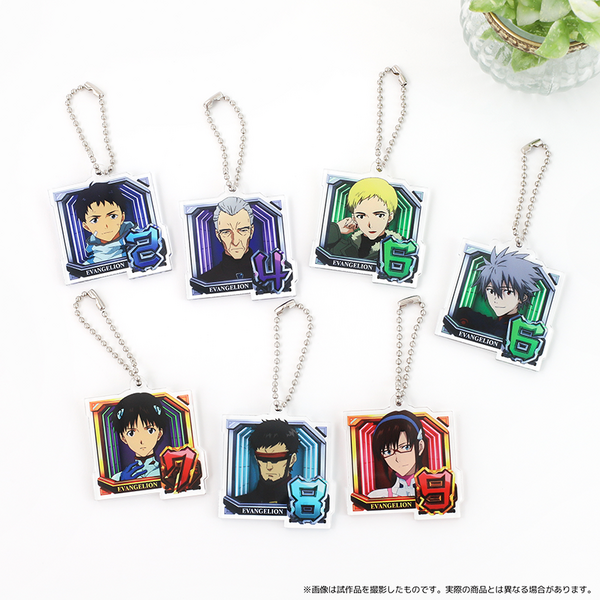 『ぱちんこ シン・エヴァンゲリオン』グッズ「アクリルキーホルダー」（C）カラー
