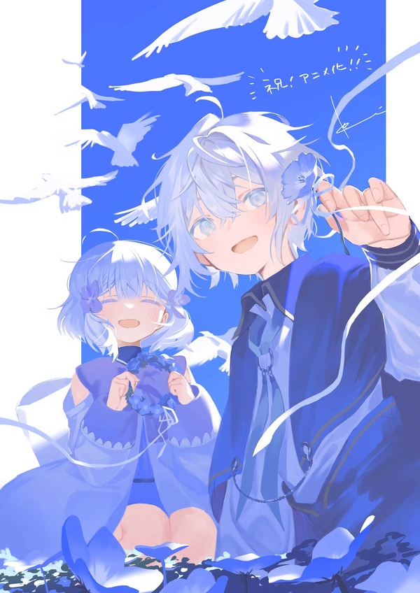 TVアニメ『お気楽領主の楽しい領地防衛～生産系魔術で名もなき村を最強の城塞都市に～』転 アニメ化イラスト　（C）赤池宗・オーバーラップ／お気楽製作委員会　イラスト／転