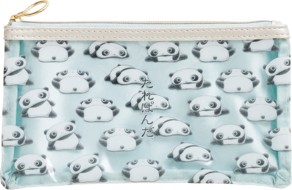 サンエックスキャラクターズ「クリアペンポーチ たれぱんだ」（C）2025 SAN-X CO., LTD. ALL RIGHTS RESERVED.