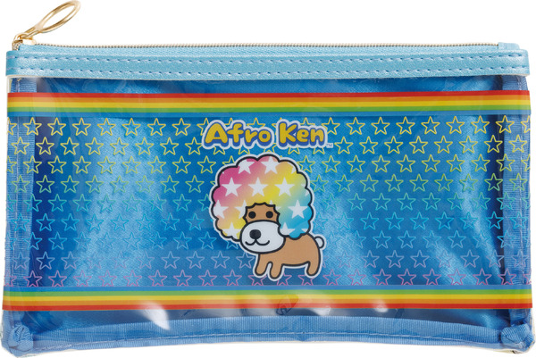 サンエックスキャラクターズ「クリアペンポーチ アフロ犬」（C）2025 SAN-X CO., LTD. ALL RIGHTS RESERVED.