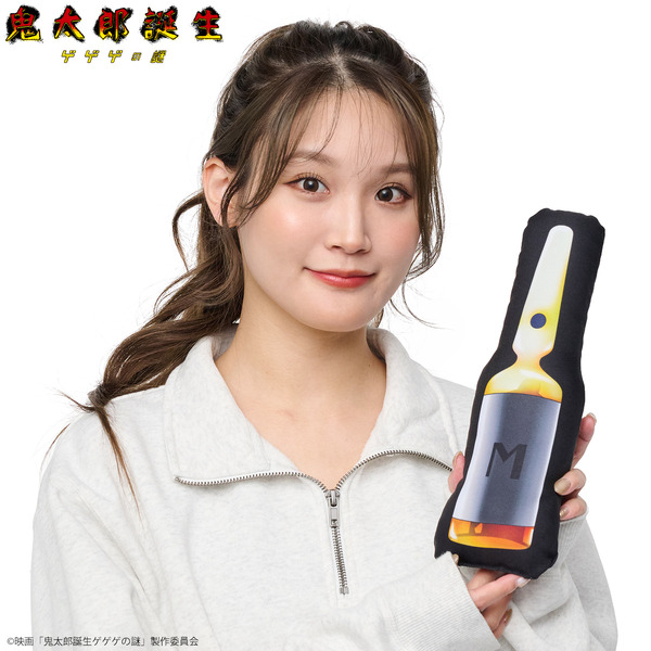 映画『鬼太郎誕生 ゲゲゲの謎』「ダイカットクッション」サイズは約W110×約H300mm（C）映画「鬼太郎誕生ゲゲゲの謎」製作委員会