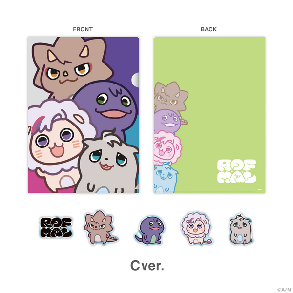 「ROF-MAO 2nd LIVE - Limitless」クリアファイル＆オーロラステッカーセット