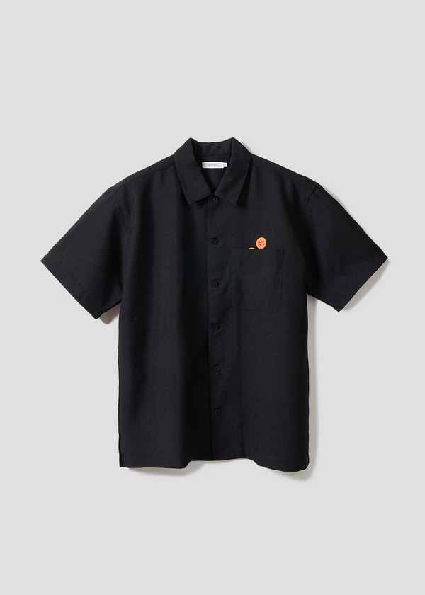 DRAGON BALL ロゴ｜ビッグシルエットポリトロ半袖シャツ