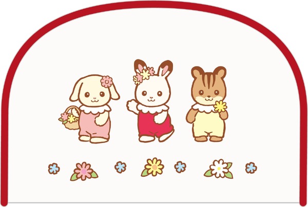 サガラ刺繍ポーチ