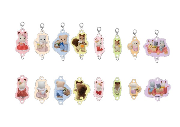 つながるアクリルチャームコレクション