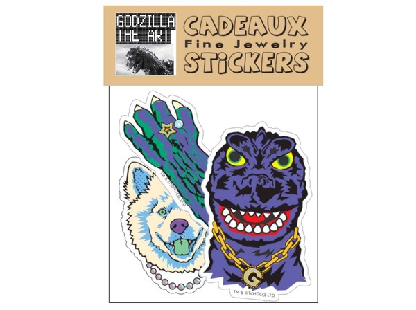 カドー GODZILLA_KING OF THE GEMS ステッカーセット