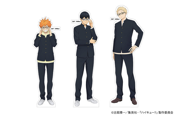 Zoff限定6店舗で等身大パネルを設置※等身大パネルの展示キャラクターは店舗により異なります。