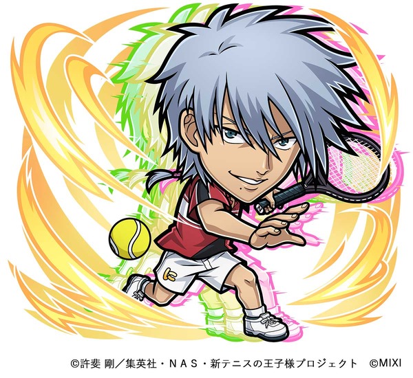 光属性 ★6　コート上の詐欺師・仁王雅治（進化後）CV：増田裕生