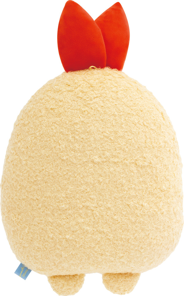 サンエックス「すみっコぐらし みにみにクッション（夢みるしっぽず・えびふらいのしっぽ）」（C）2025 SAN-X CO., LTD. ALL RIGHTS RESERVED.