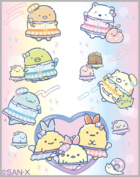 サンエックス「すみっコぐらし サラサマルチ4＋1（夢みるしっぽず）」ペン軸柄（C）2025 SAN-X CO., LTD. ALL RIGHTS RESERVED.