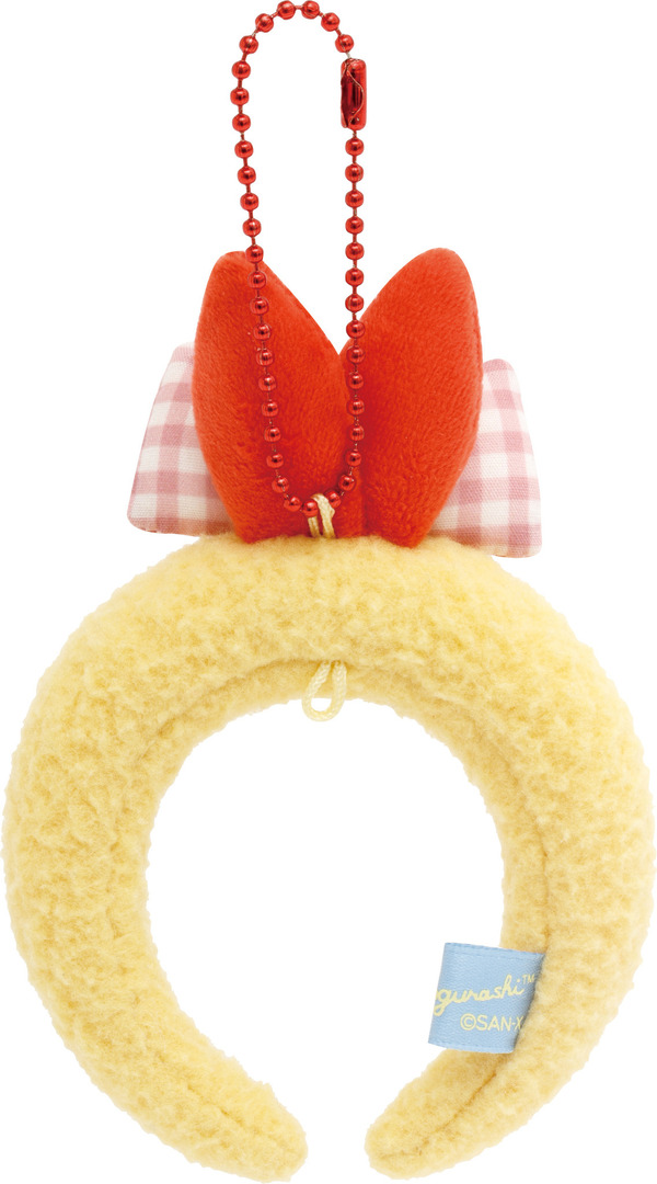 サンエックス「すみっコぐらし しっぽカチューシャキーホルダー（夢みるしっぽず・えびふらいのしっぽ）」（C）2025 SAN-X CO., LTD. ALL RIGHTS RESERVED.