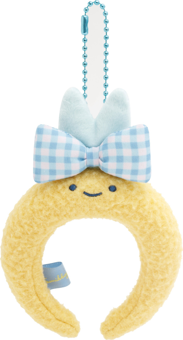 サンエックス「すみっコぐらし しっぽカチューシャキーホルダー（夢みるしっぽず・あじふらいのしっぽ）」（C）2025 SAN-X CO., LTD. ALL RIGHTS RESERVED.