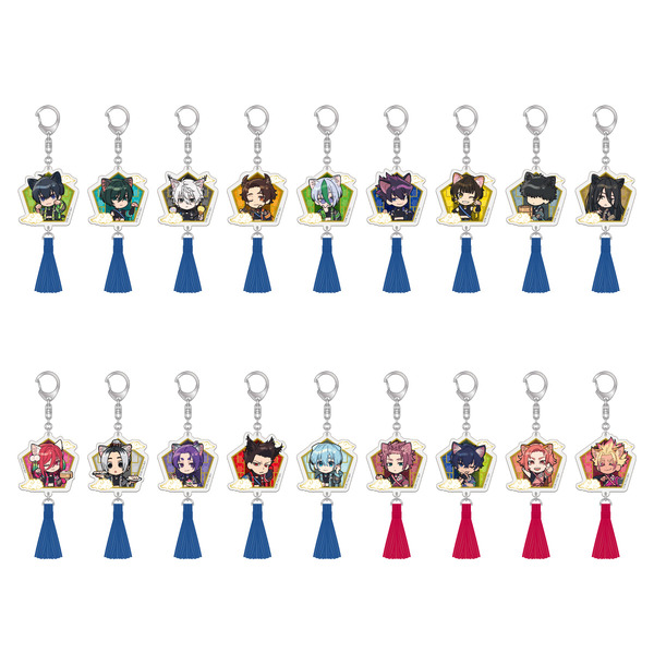 「ブルーロック in NAMJATOWN 2025 ～チャイにゃFes～」が開催。オリジナルグッズ「タッセルアクリルチャーム」（C）金城宗幸・ノ村優介・講談社／「ブルーロック」製作委員会（C）Bandai Namco Amusement Inc.