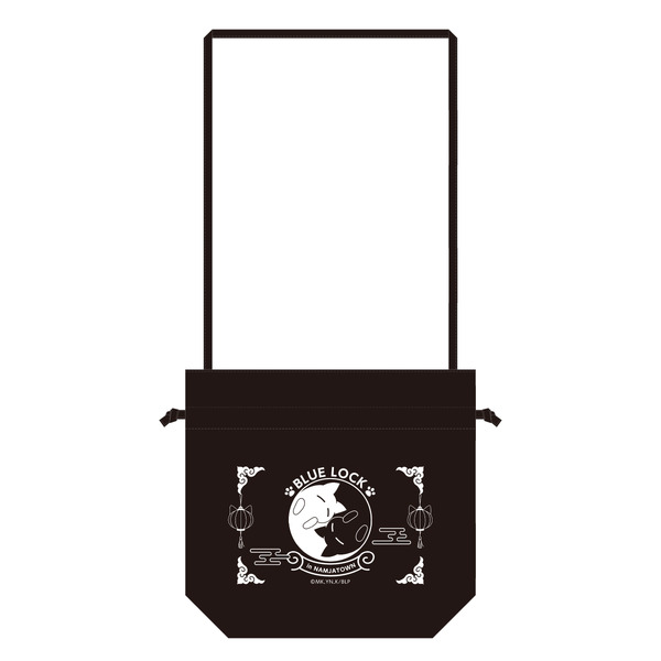 「ブルーロック in NAMJATOWN 2025 ～チャイにゃFes～」が開催。オリジナルグッズ「巾着ショルダーバッグ」（C）金城宗幸・ノ村優介・講談社／「ブルーロック」製作委員会（C）Bandai Namco Amusement Inc.