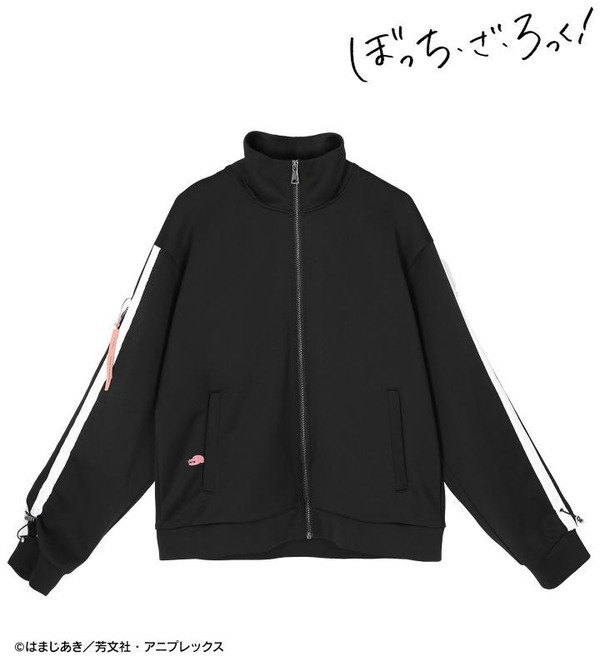 TVアニメ『ぼっち・ざ・ろっく！』と「shica-ke」のコラボアイテム登場。「shica-ke 後藤ひとりトラックジャージ」（C）はまじあき／芳文社・アニプレックス