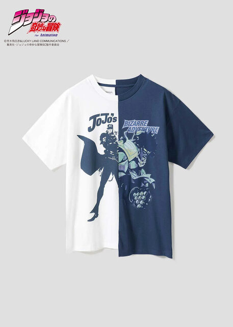 「ジョジョ」×「グラニフ」コラボアパレルが先行予約受付中！スタープラチナの拳が“オラ！”とブチ破るＴシャツなどクールながらも遊び心あるデザイン