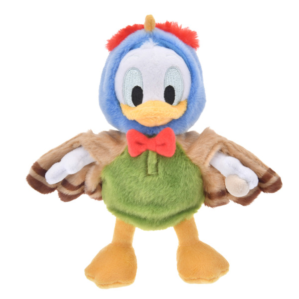 「桃太郎」にちなんだデザインのぬいぐるみキーチェーン