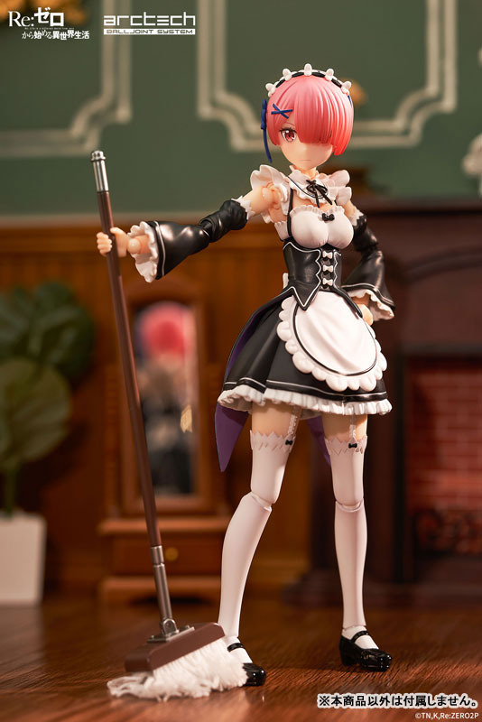 ARCTECH可動シリーズ Re:ゼロから始める異世界生活 ラム＆レム セット 1/8スケール 可動フィギュア