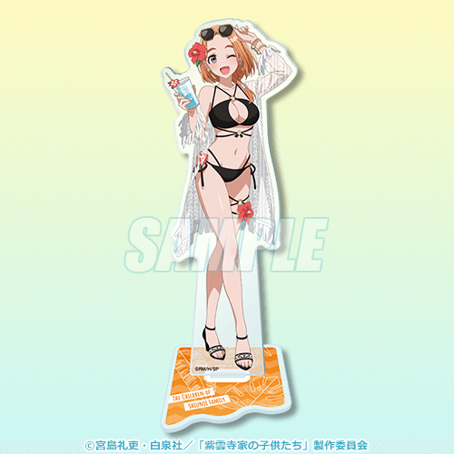 くじ引き堂「TVアニメ『紫雲寺家の子供たち』オンラインくじ」B賞：アクリルスタンドフィギュア 万里（C）宮島礼吏・白泉社／「紫雲寺家の子供たち」製作委員会