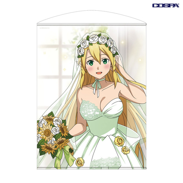 TVアニメ『ソードアート・オンライン』「描き下ろし リーファ 100cmタペストリー ウェディングドレスVer. 」（C）2020 川原 礫/KADOKAWA/SAO-P Project