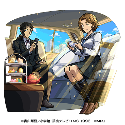 光属性　★5　令嬢と執事 大岡紅葉＆伊織無我（進化）CV：ゆきのさつき（大岡紅葉）小野大輔（伊織無我）