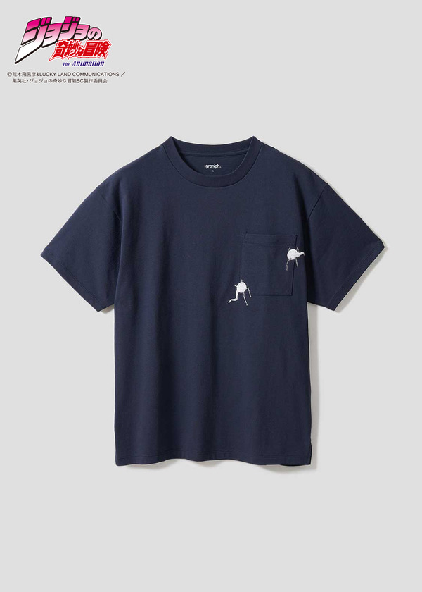 アニメ『ジョジョの奇妙な冒険』シリーズとグラニフがコラボ。「デスサーティーン｜ビッグシルエットTシャツ」（C）荒木飛呂彦&LUCKY LAND COMMUNICATIONS／集英社・ジョジョの奇妙な冒険SC製作委員会