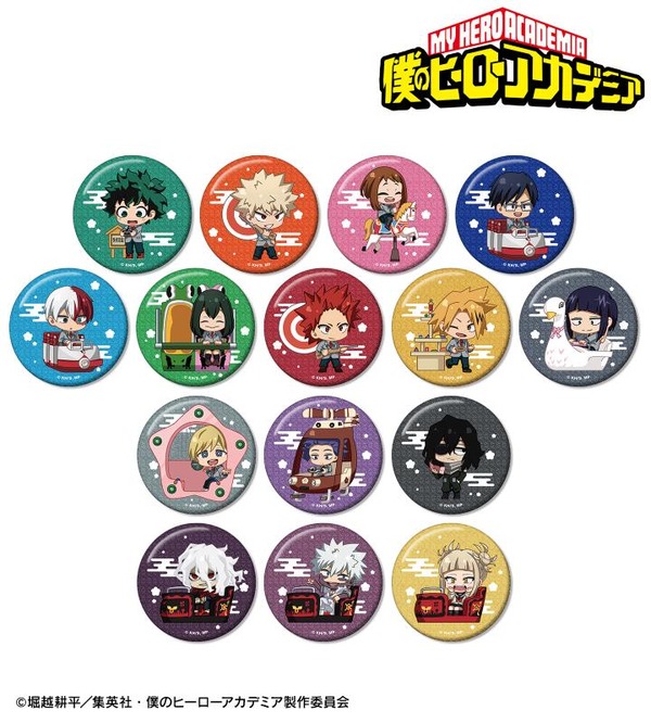 トレーディング ちびキャラ アトラクションver. グリッター缶バッジ