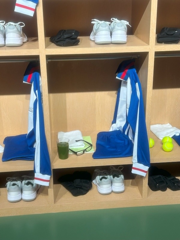 「アニメ テニスの王子様展」の様子