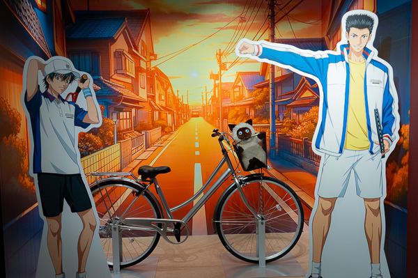 「アニメ テニスの王子様展」の様子