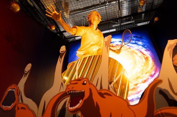 「アニメ テニスの王子様展」の様子