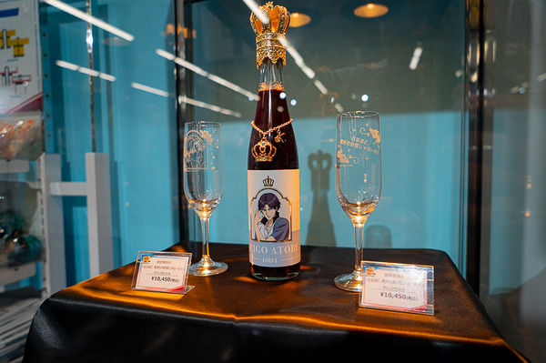 「アニメ テニスの王子様展」の様子