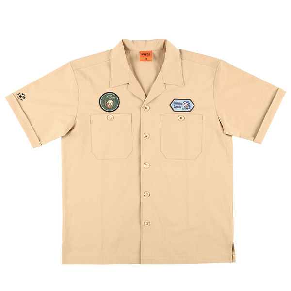 「大長編 ワッペンワークシャツ」価格：各8,580円（税込）