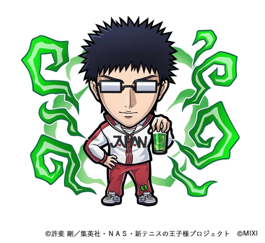 （C）許斐 剛／集英社・ＮＡＳ・新テニスの王子様プロジェクト　（C）MIX　I※使用しているゲーム画面は開発中のものです。実際のものとは異なる場合があります。